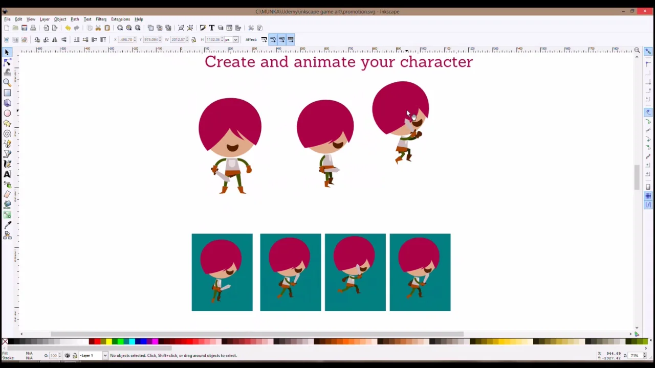 Learn 2D gameart using vector tools - 2dgameartguru