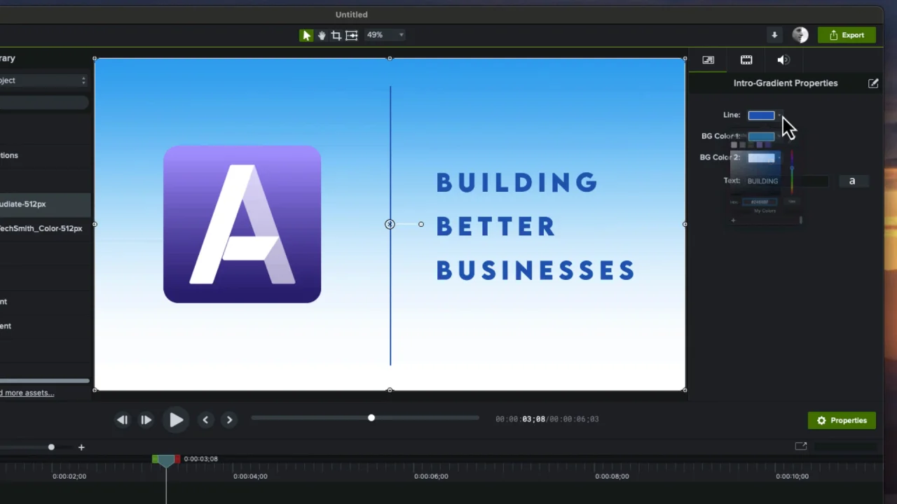 Build Your First Video, Camtasia