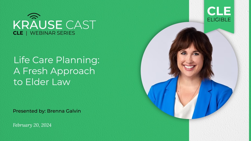 Life Care Planning: A Fresh Approach to Elder Law