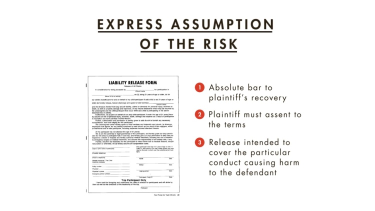 Assumption of the Risk