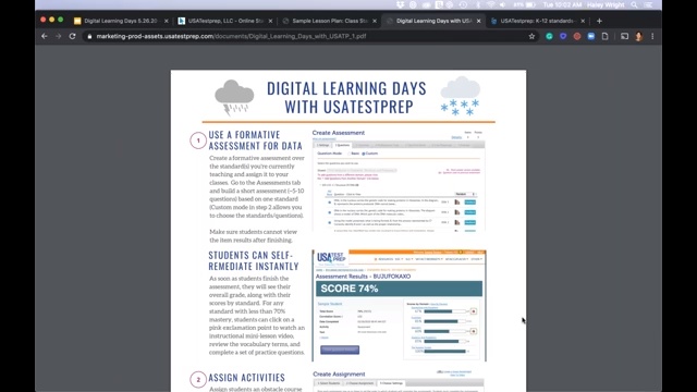 Screenshot from Digital Learning Days video