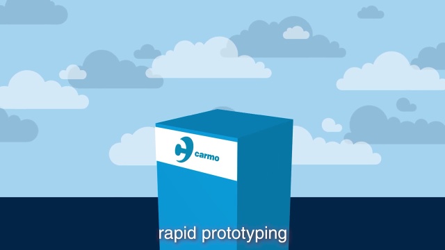 Carmo Print Moulding – funktionelle prototyper i produktionsmaterialet