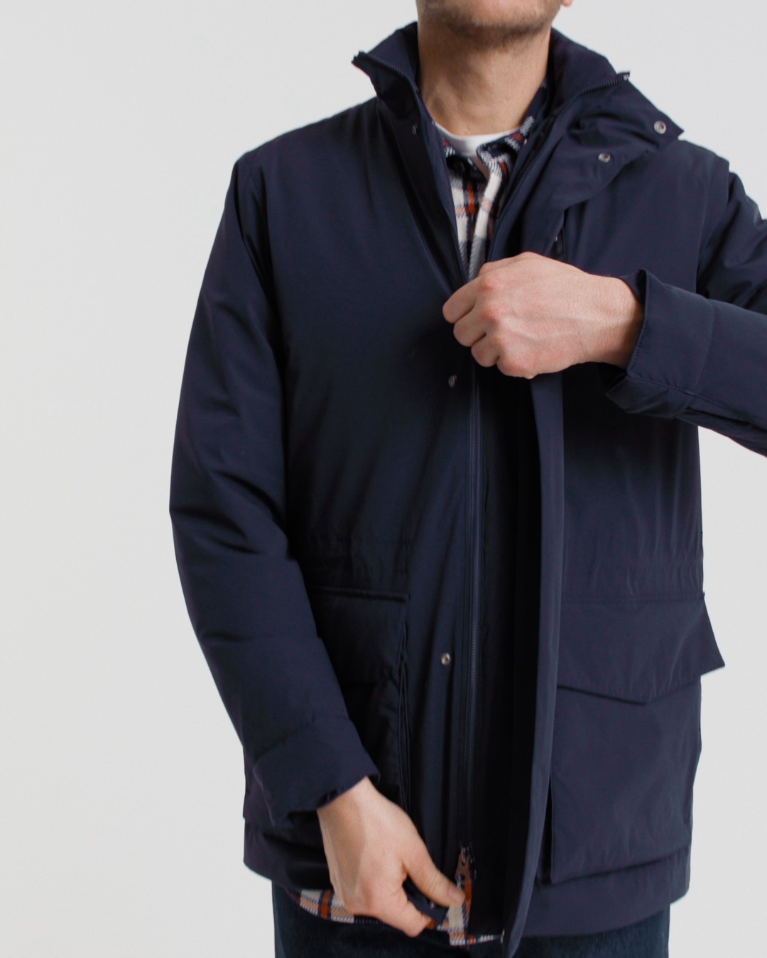 Double Mid Length Jacket - GANT