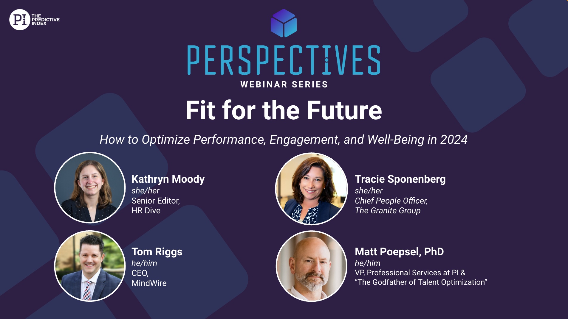 Perspectives: Fit For The Future