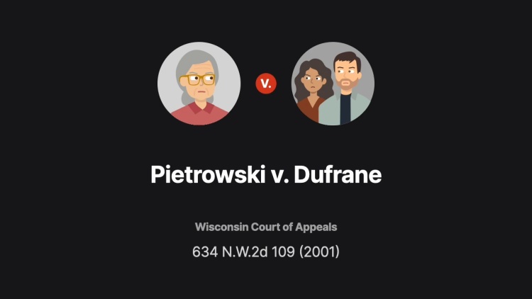 Pietrowski v. Dufrane