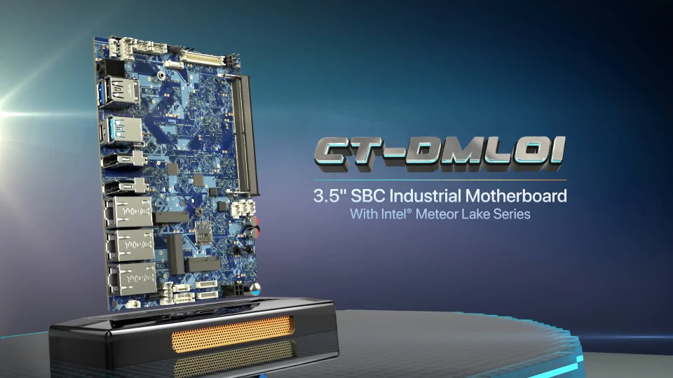 CT-DML01 3.5インチ SBC産業用マザーボード、Intel® Core™ Ultra