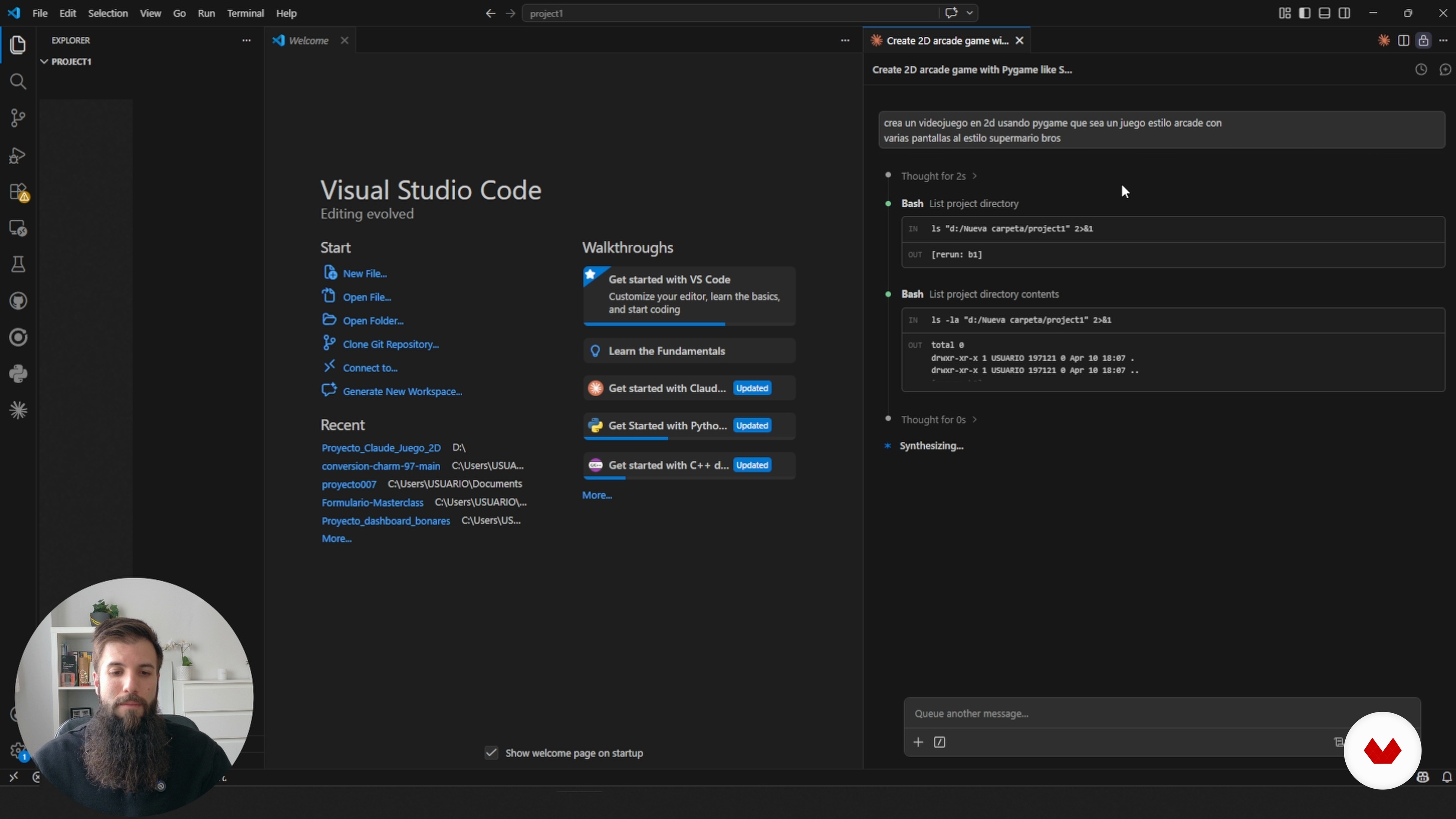 Visual Studio Code’da Claude Code ile ilk adımlar