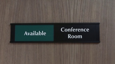 Conference Room - Available/Occupied Slider Sign