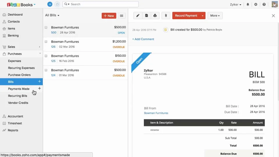 Zoho Inventory - Integrations with  UK Edition