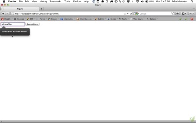 HTML5 Fundamentals - Email Inputs