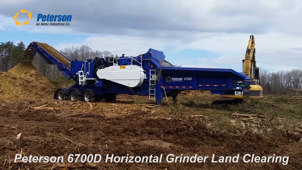 Peterson 6700D Horizontal Grinder - ASTEC