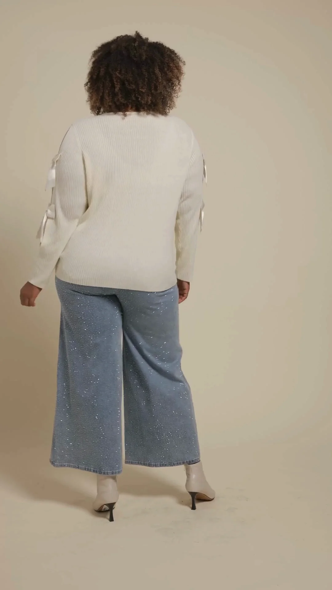 【THE MOZZ】Becca Wide Denim Pants Becca Wide-Leg Jean | Montgomery Ward