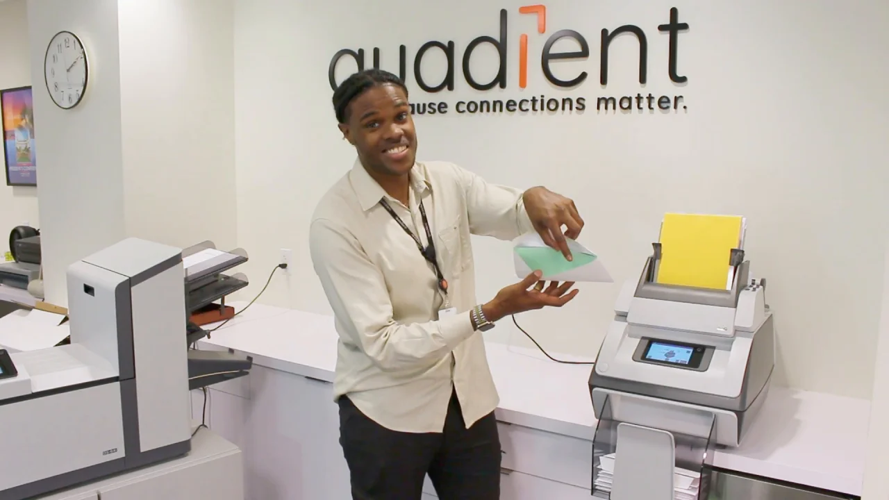 DS-64i Folder Inserter - Better Tech for Mail Prep | Quadient