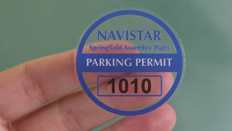Clear Static Cling Labels (Front Stick)