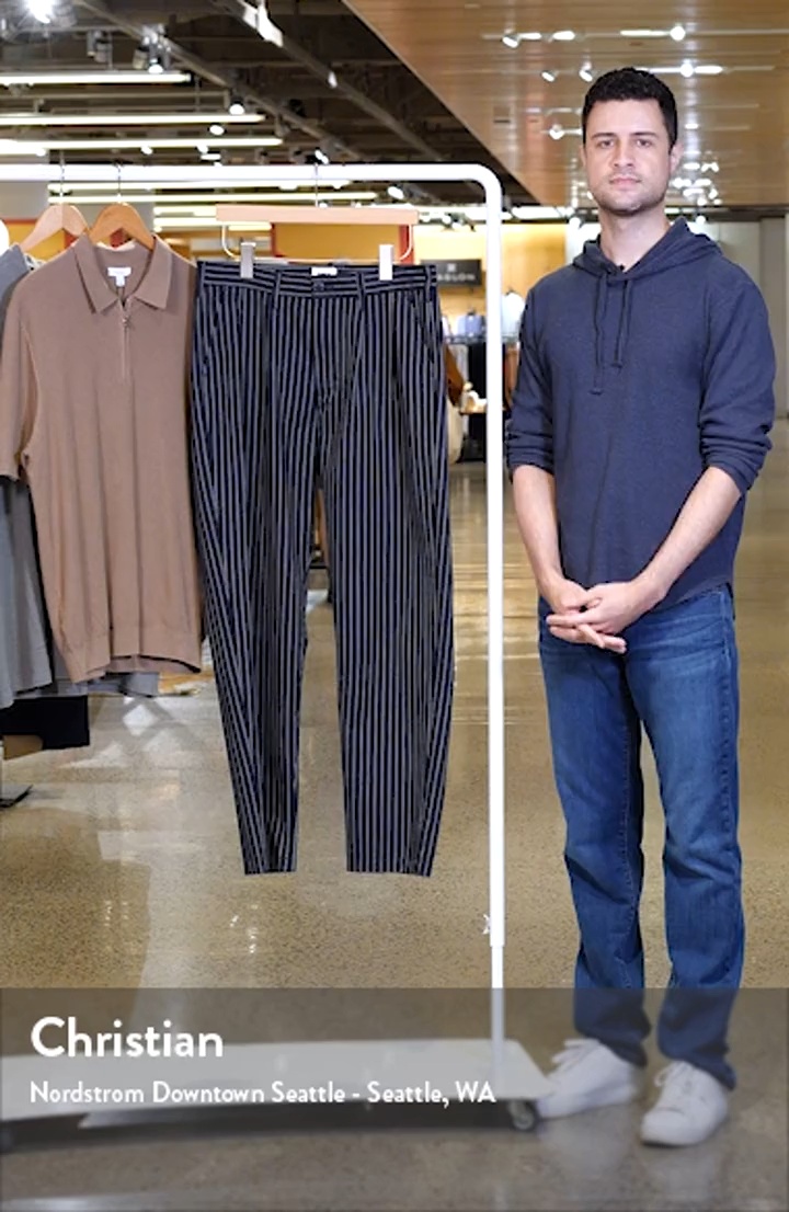 Obey Fubar Pleated Pinstripe Pants | Nordstrom