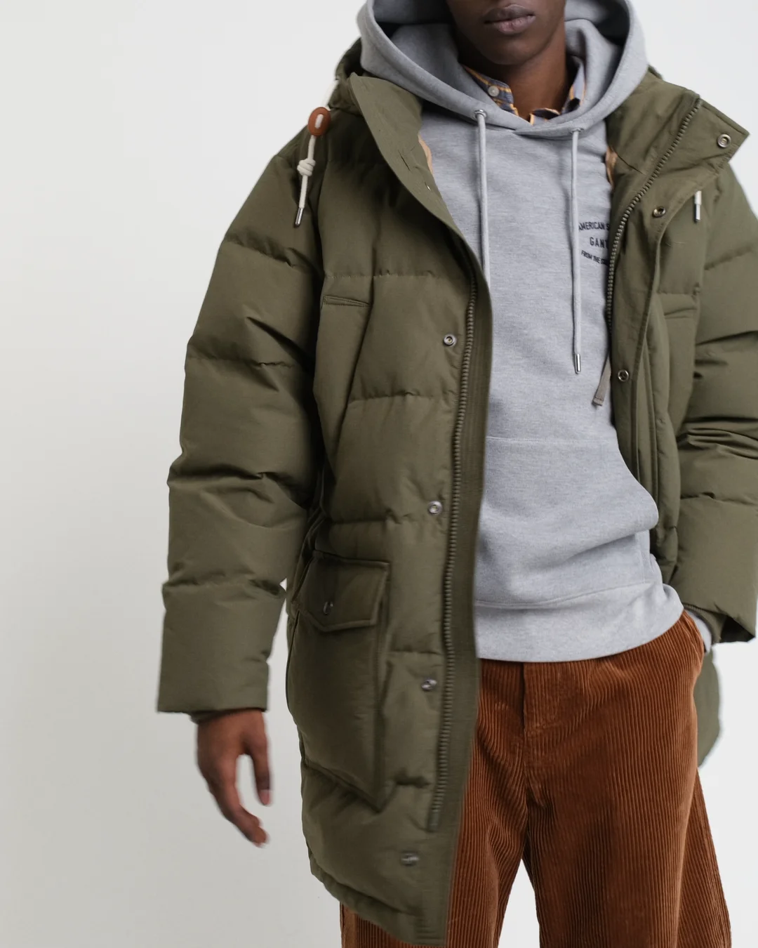 Heavy Down Mid Length Jacket - GANT Heavy Down Mid Length Jacket - GANT
