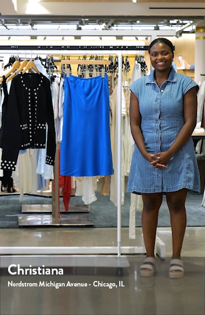 DÔEN Elowena Silk Skirt | Nordstrom