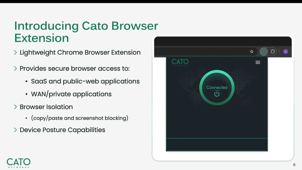 Cato Browser Extension: Secure Access for Any User