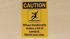 Custom Caution Signs