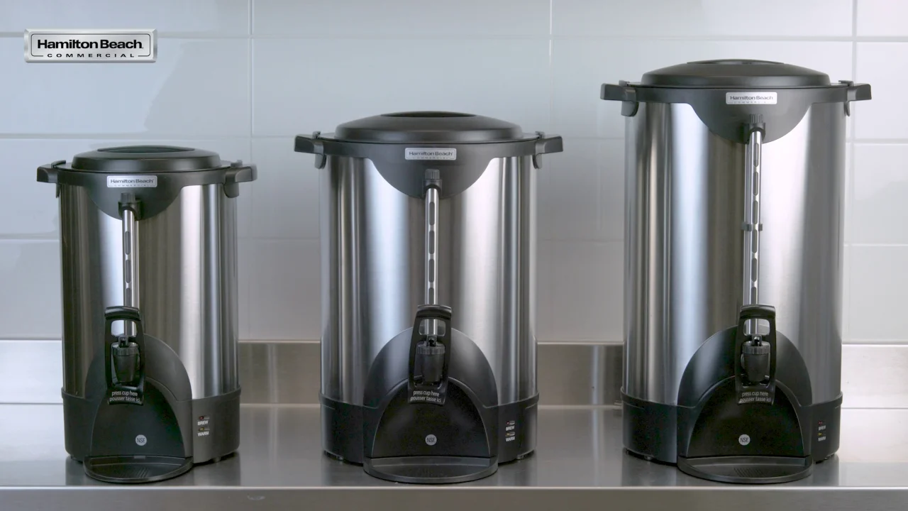 Stainless Steel Coffee Urn
