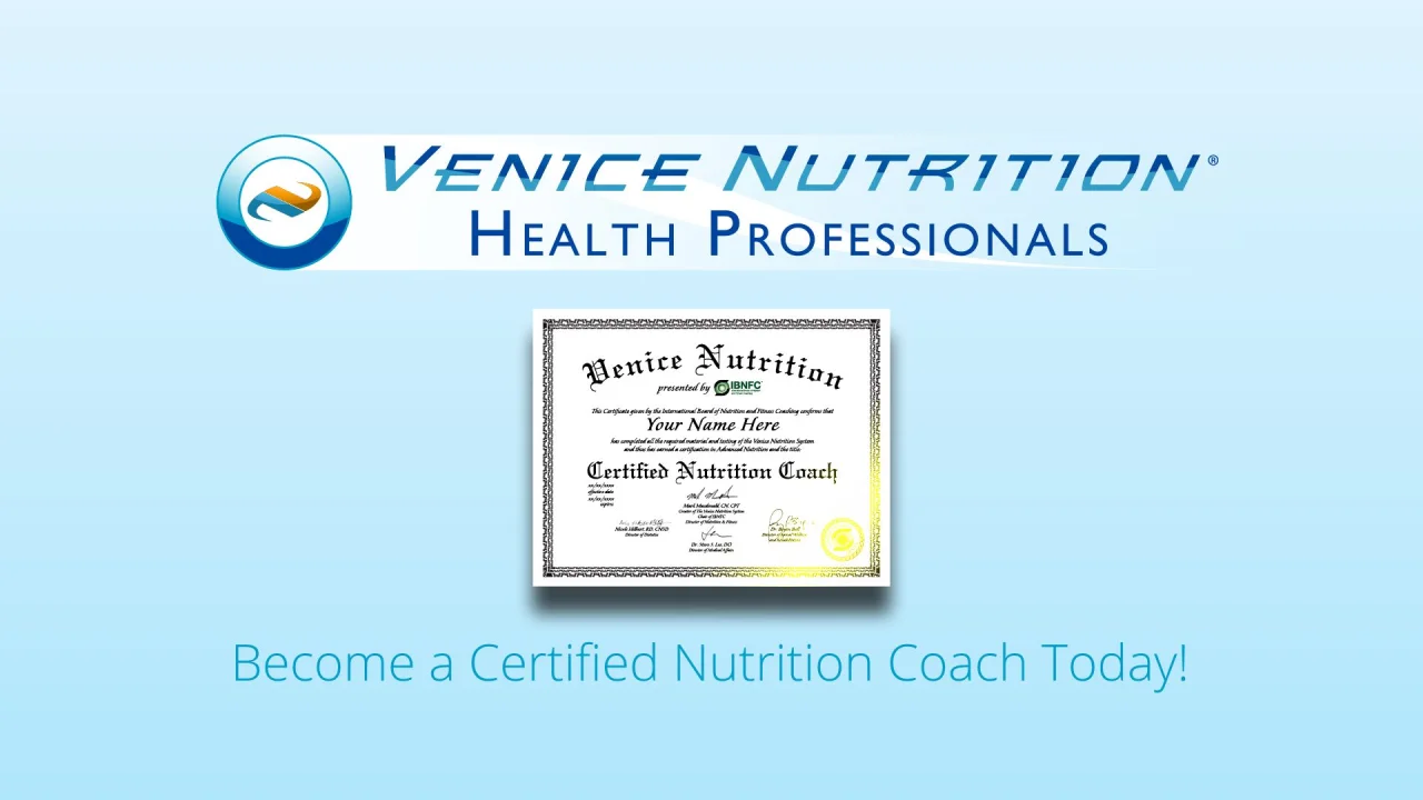 Nutrition Coach Certification Course | Venice Nutrition