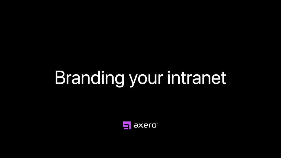 Branding your intranet