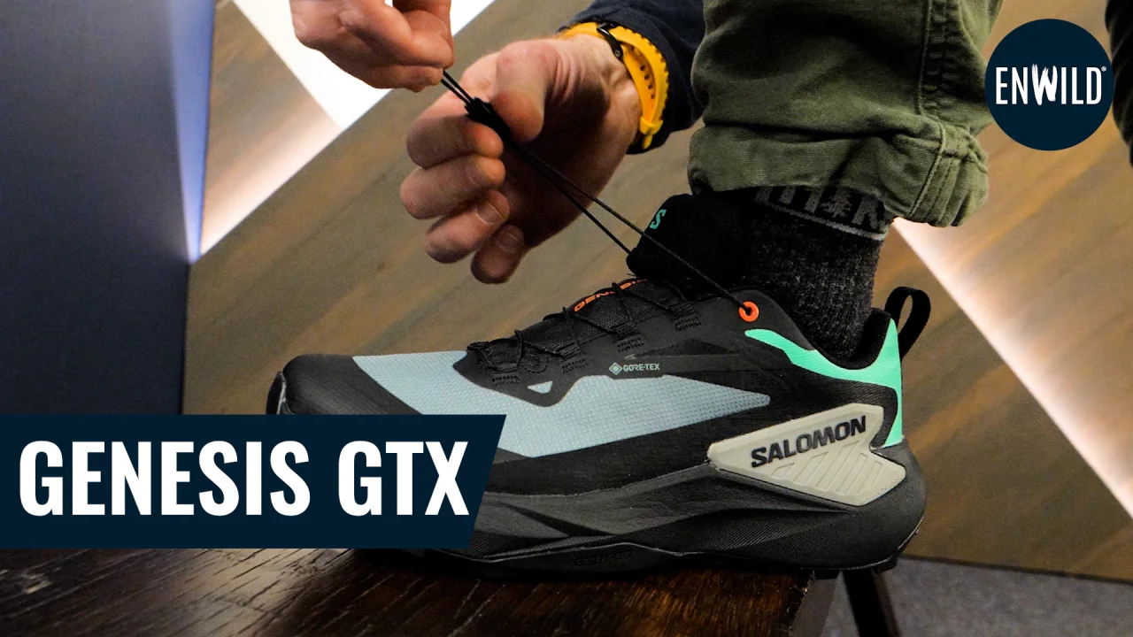 SALOMON｜SNEAKERS (GENESIS GTX (Black/Agave Green/Urban Salomon Genesis GORE-TEX Trail Running Shoe (Men's) - Peter