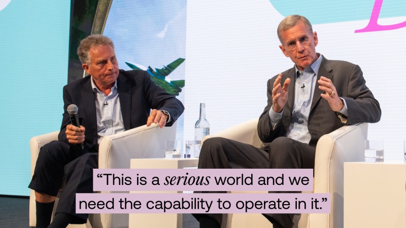 Reimagining Defence – with General Stanley McChrystal and General Sir Nick Carter, moderated by Zeinab Badawi