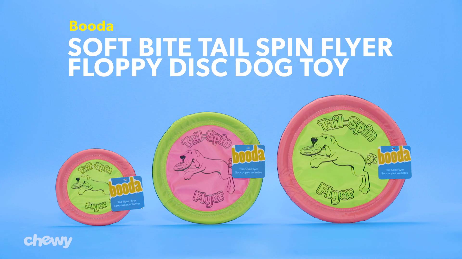 soft bite floppy disc dog toy