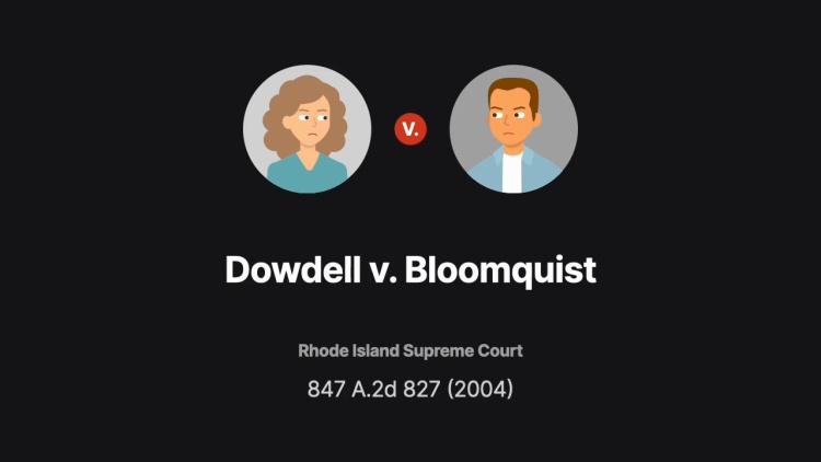Dowdell v. Bloomquist