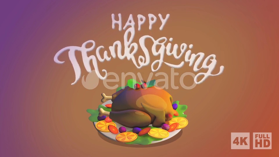 thanksgiving after effects templates free download