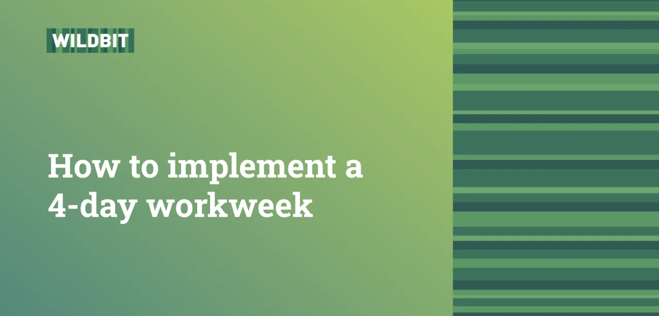 People-First webinar: Implementing the 4-day workweek