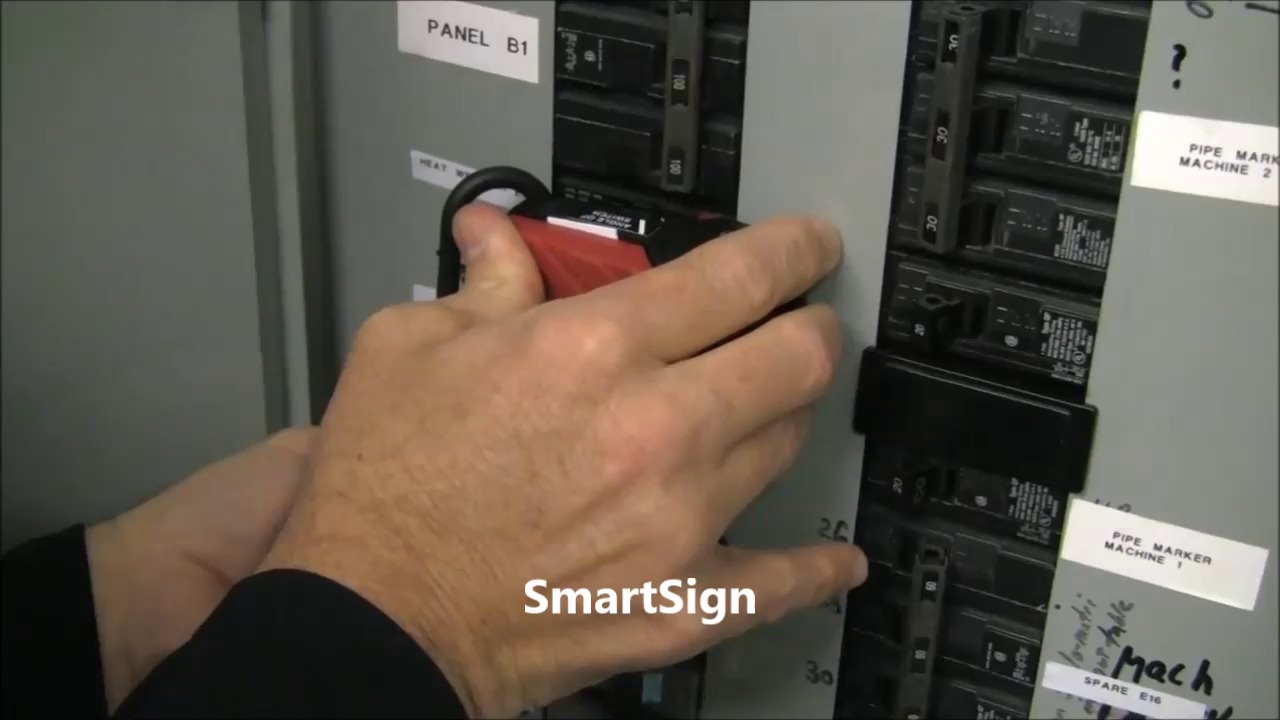 120/240 Circuit Breaker (Single Pole) Lockout