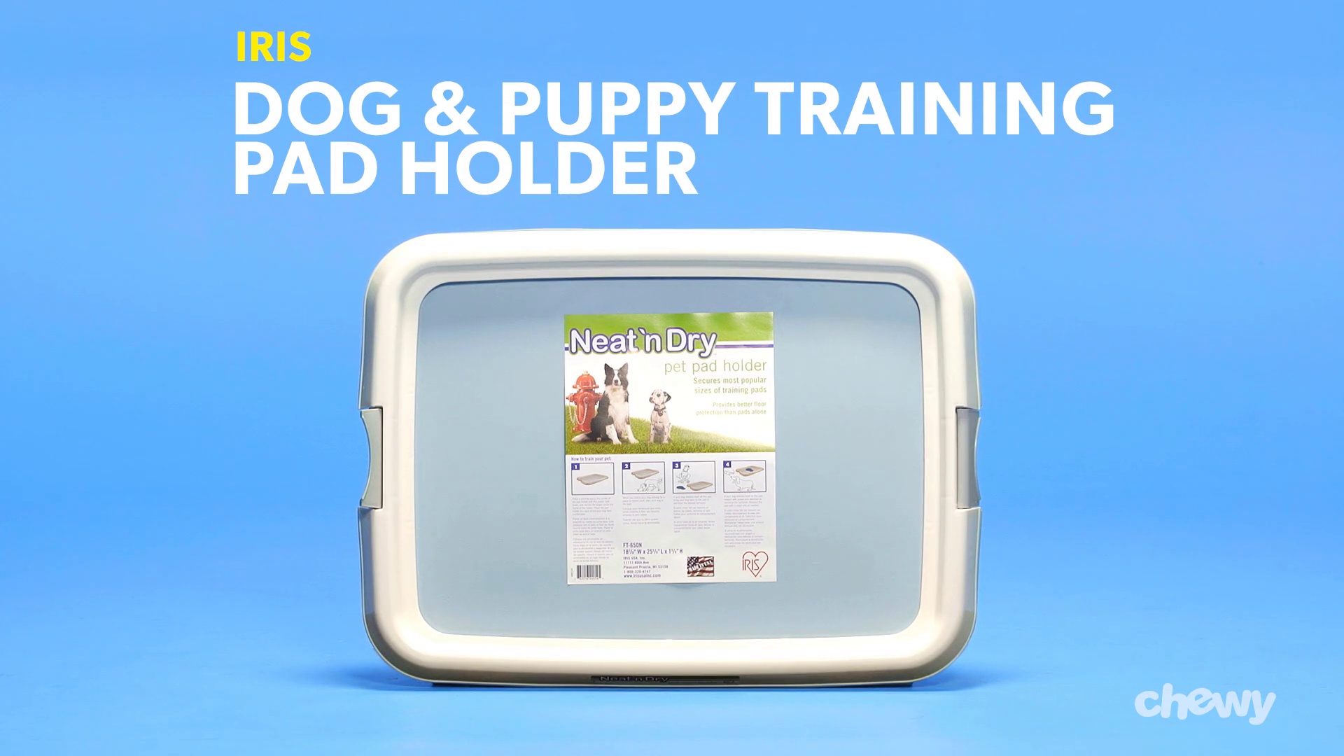 Iris Puppy Pad Holder 2025