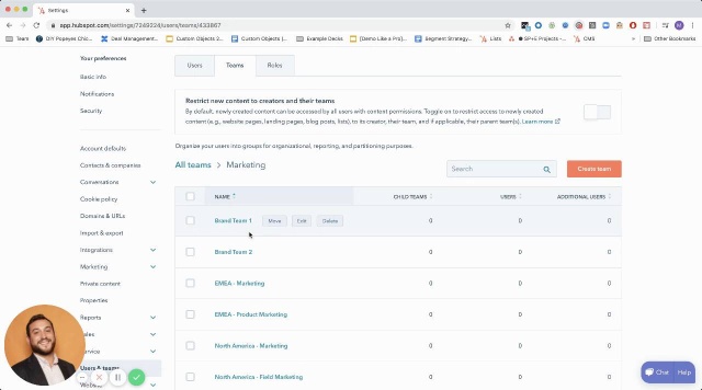 [DLPS] Team Based Asset Partitioning