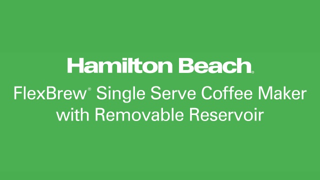 Hamilton Beach FlexBrew® Single-Serve Coffee Maker - Black - 49997R