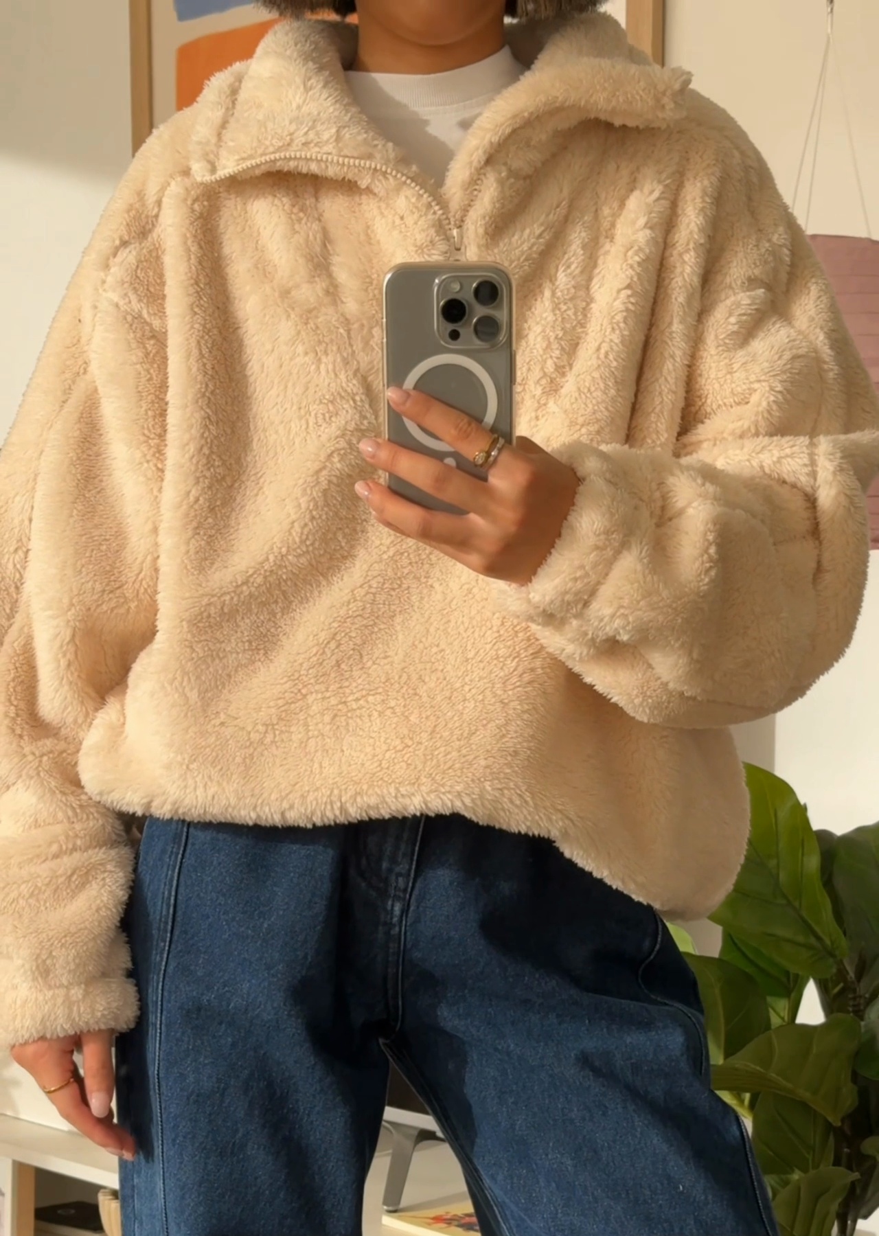 Everyday Teddy Quarter Zip Sweat – Lorna Jane