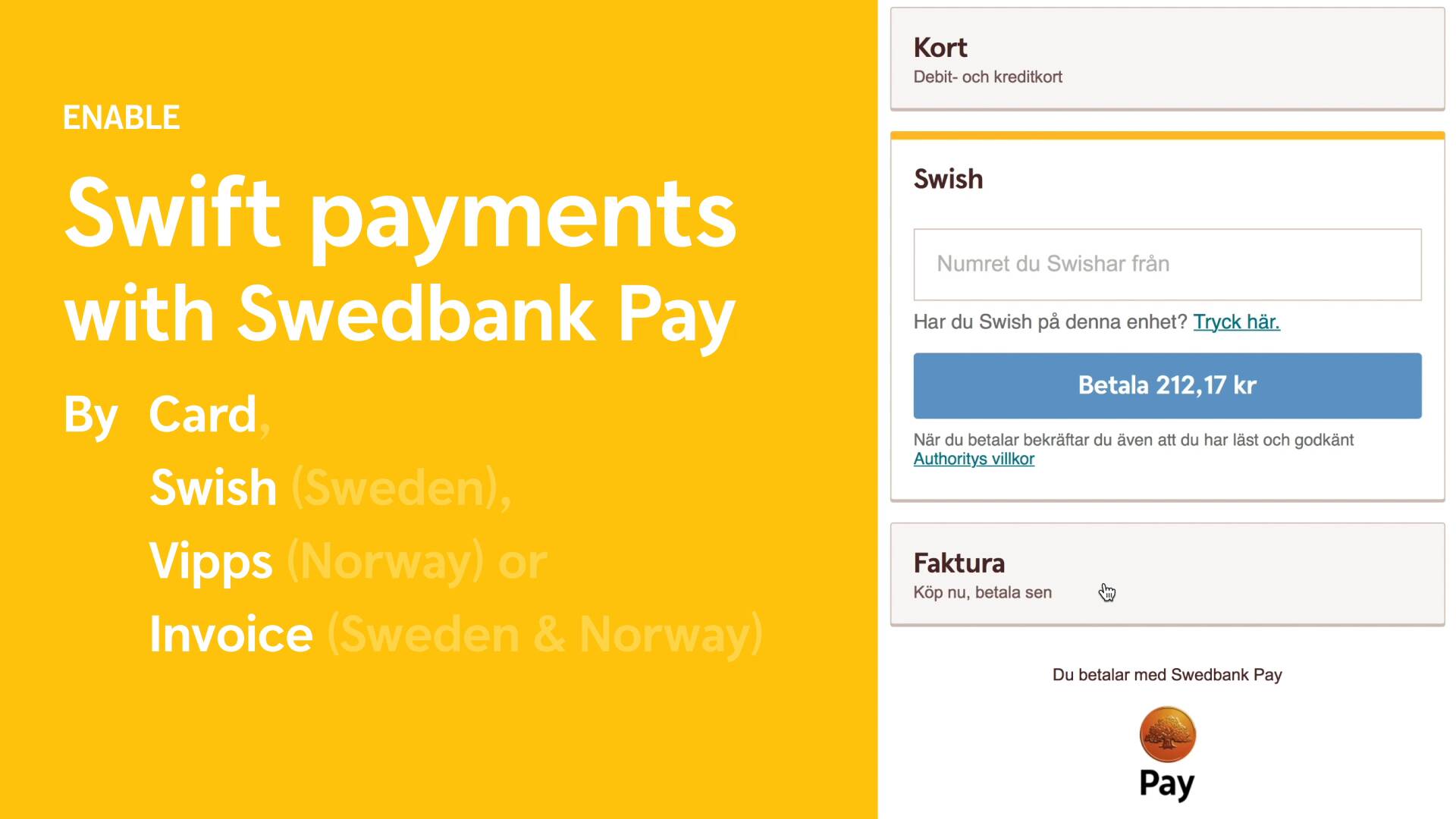 Swedbank Pay for Episerver