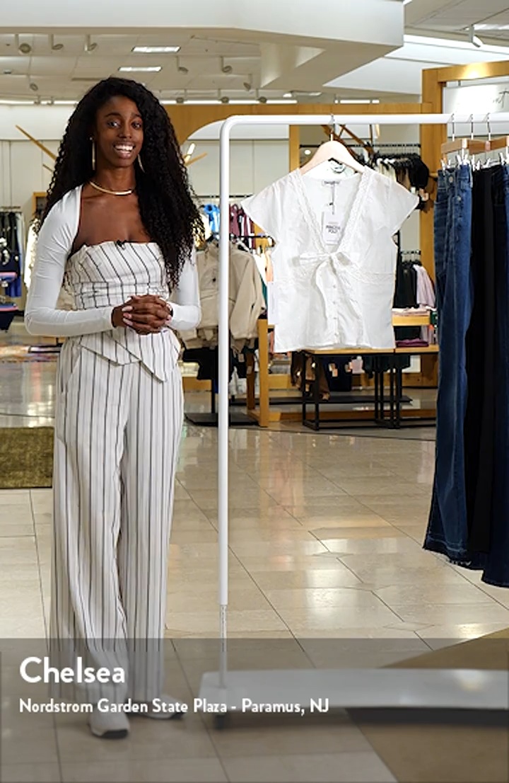 Princess Polly Tullock Lace Trim Top | Nordstrom