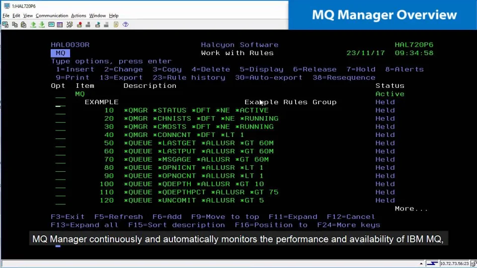 MQ Manager | IBM WebSphere MQ Monitoring | Fortra