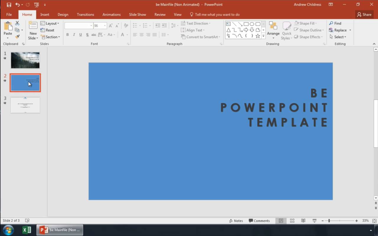 Cara Mengedit Grafis Latar Belakang Slide Menggunakan Powerpoint