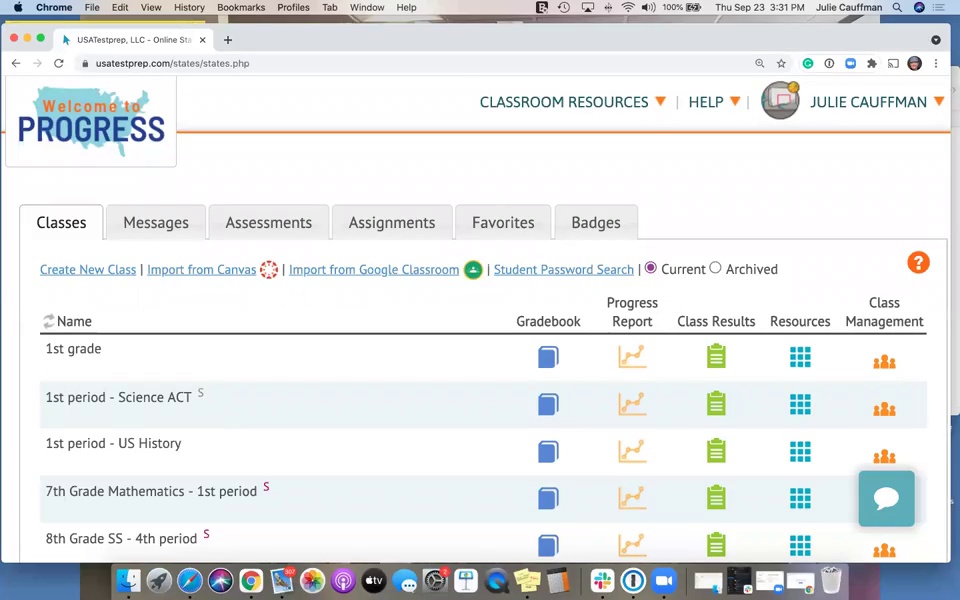 Screenshot from Digital Academy of Florida – HS – Training video