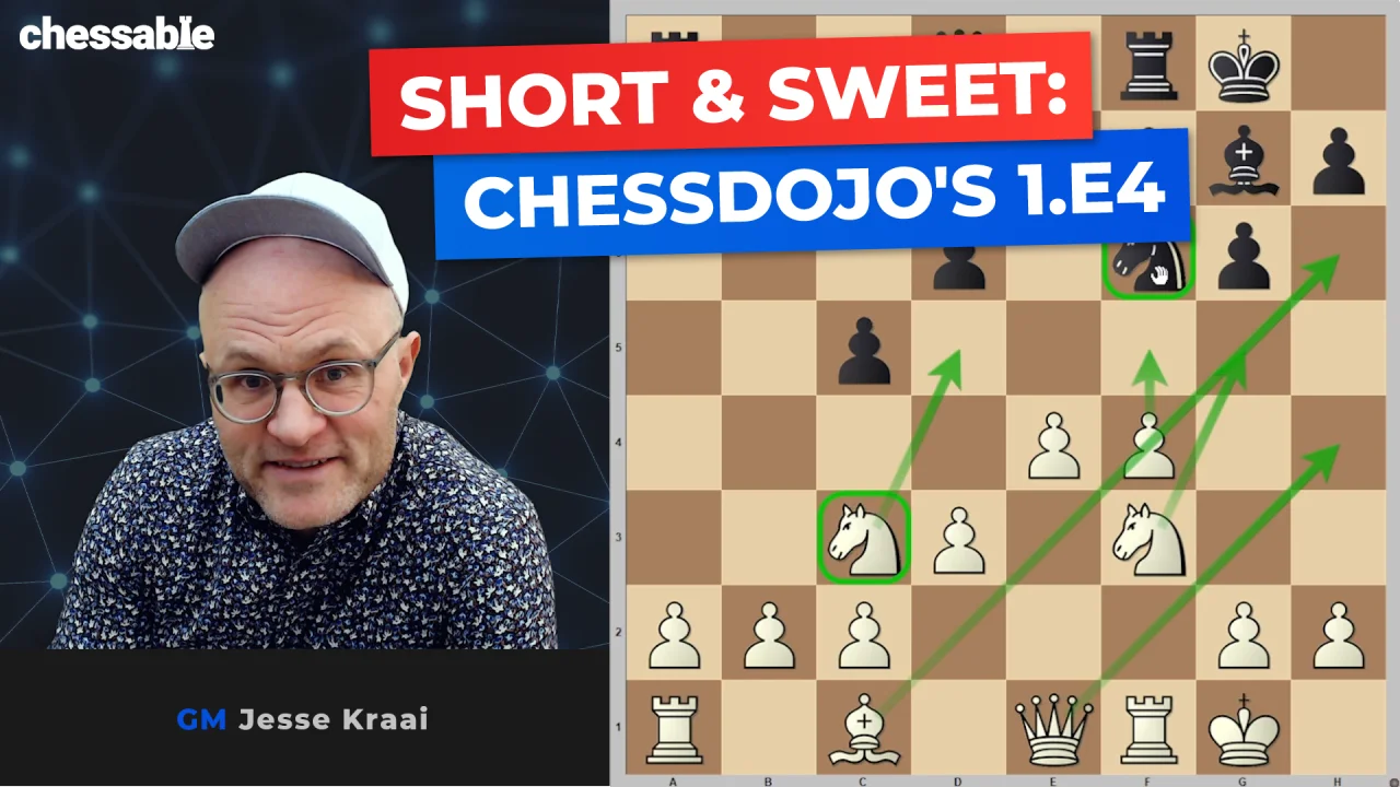 Short & Sweet: Gothamchess's 1. e4