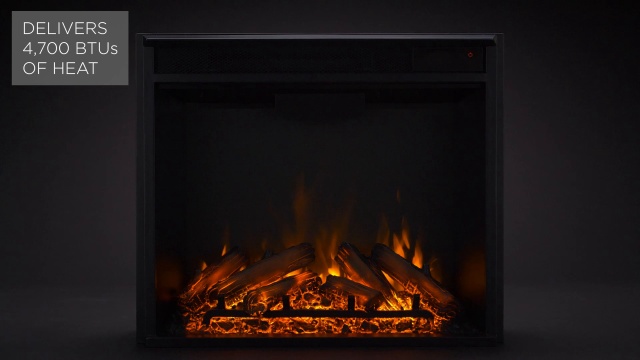 Real Flame 7720E-DE Calie 4,780 BTU 1,500W 67 Inch Wide Media