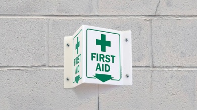 First Aid Sign