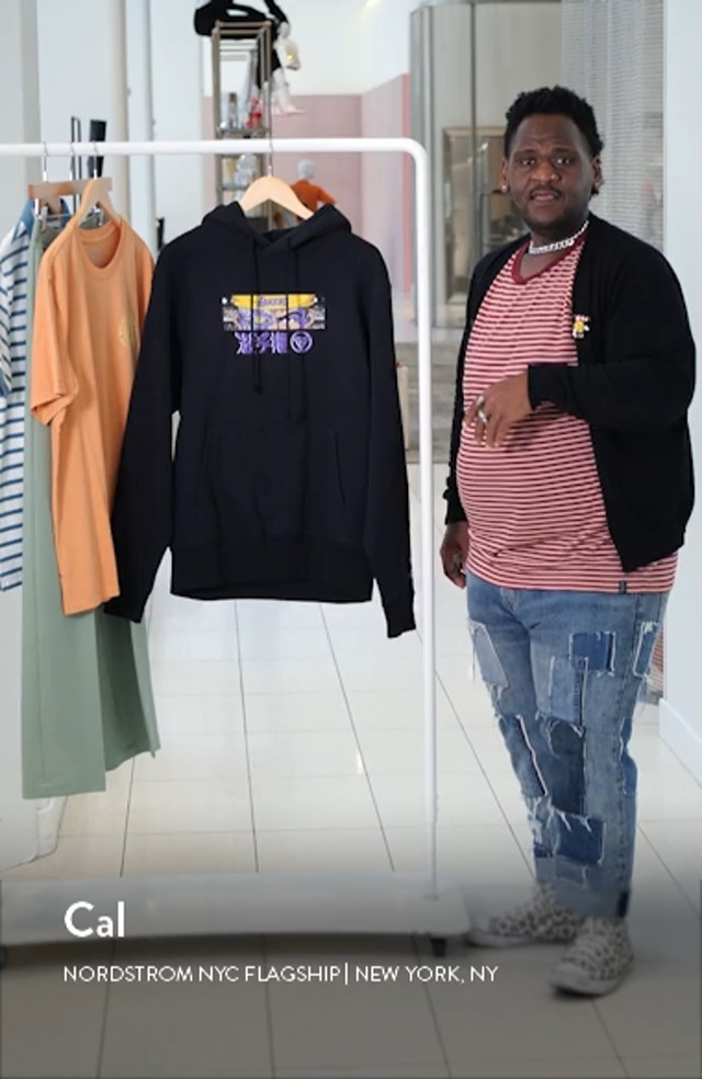 HYPLAND NBA Los Angeles Lakers Box Logo Hoodie