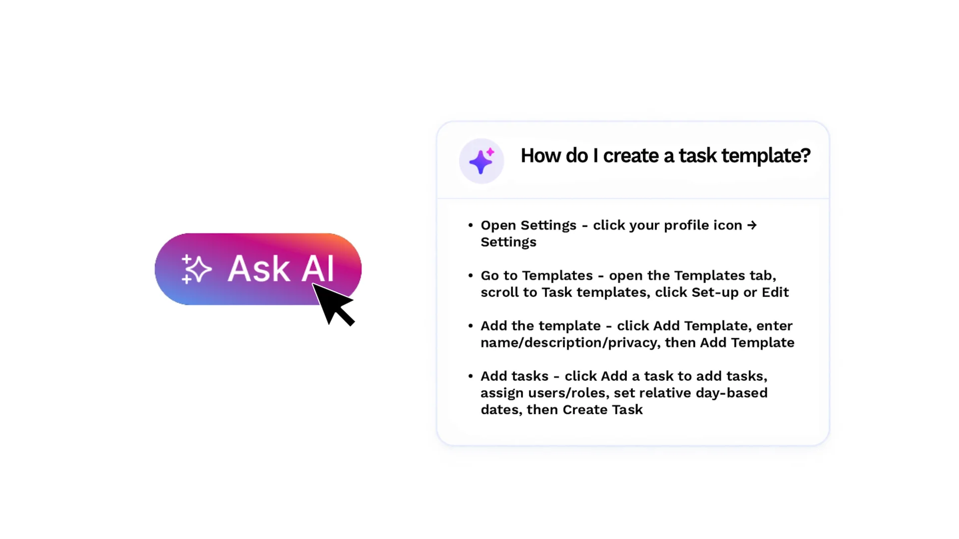 Thumbnail image for the video: What Is Ask AI in Teamwork.com? Your AI Assistant for Project Management
