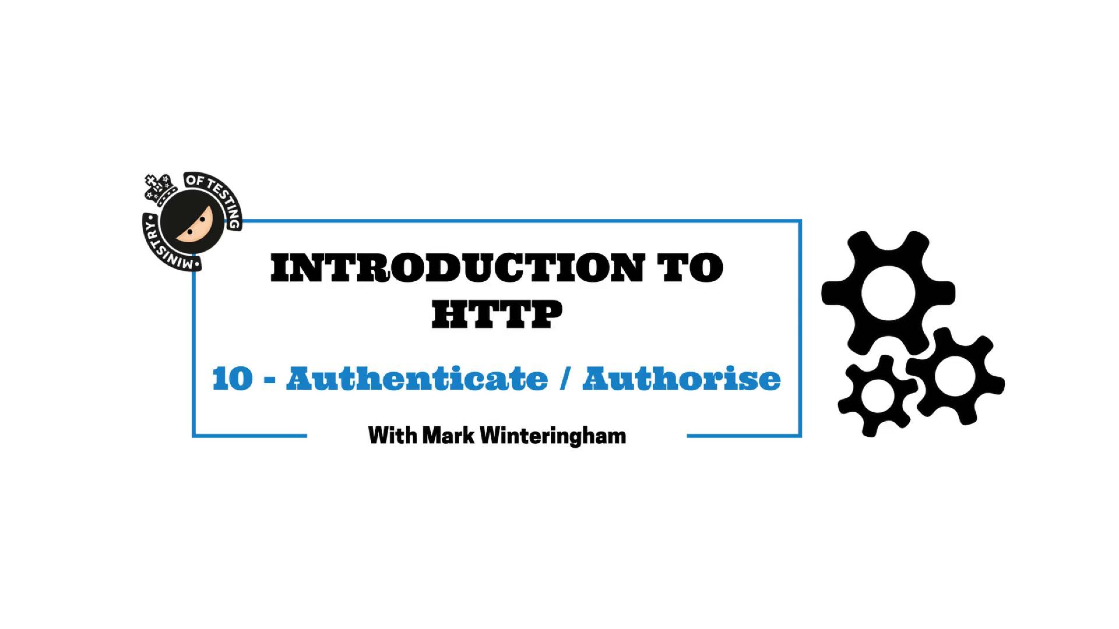 Authorisation and Authentication