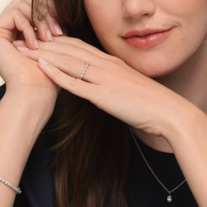 Tacori Sculpted Crescent Pear Diamond Ring (1/3 ct. tw.) in