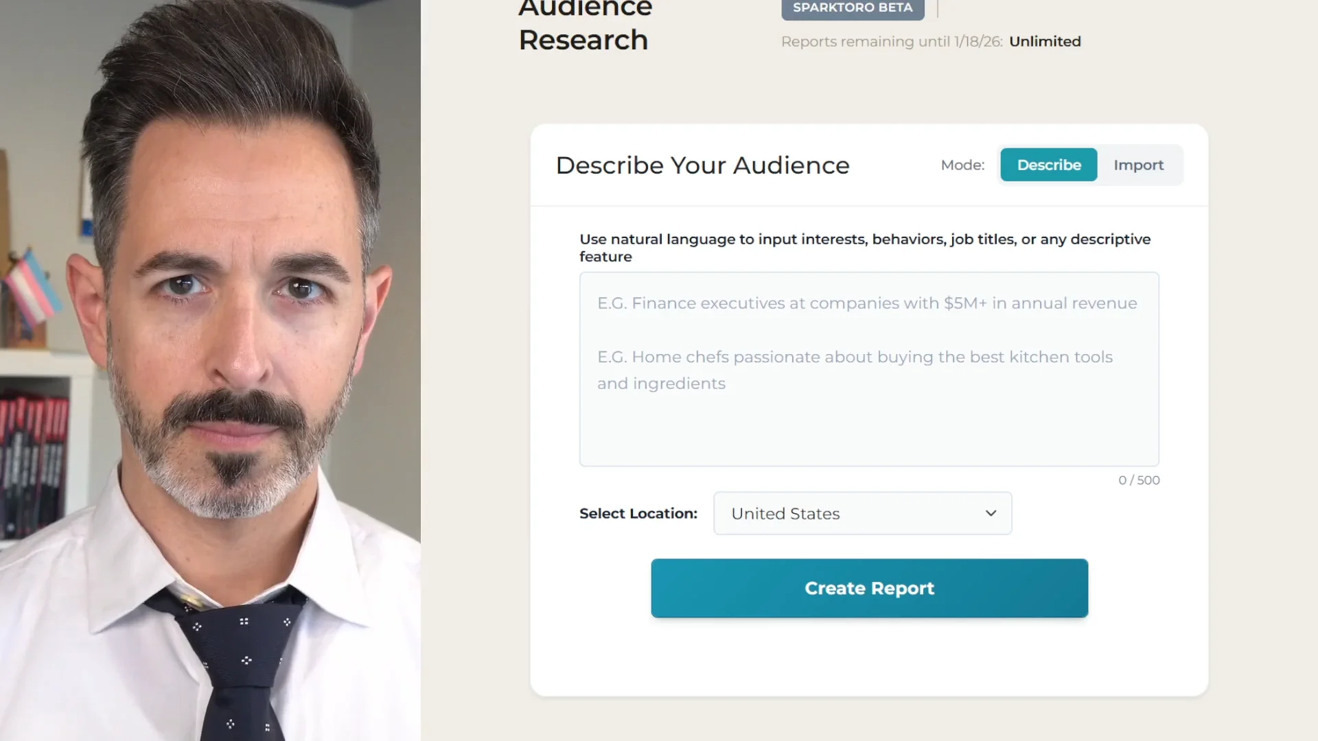 Persona Development with SparkToro